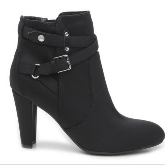 Unisa Ryder Black Buckle Strap Heel Bootie’s 10 - Picture 1 of 13